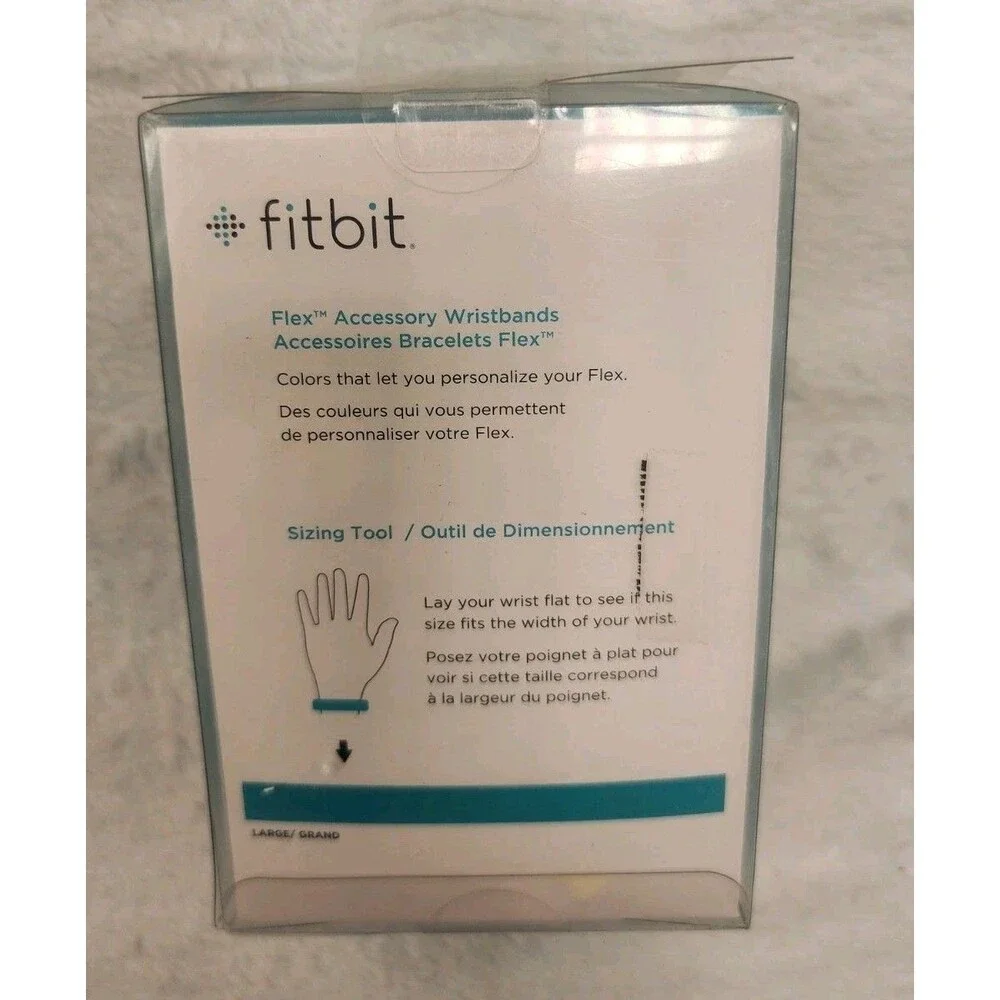 Fitbit Flex Accessories Wristbands Bracelets Blue Pink Teal 3 Pack Large